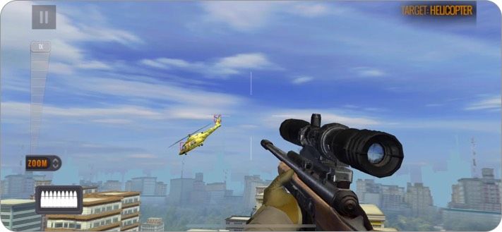 Sniper 3D iPhone Game skärmdump