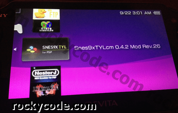 Πώς να εγκαταστήσετε τους εξομοιωτές κονσόλας τυχερού παιχνιδιού και άλλες Homebrew (προσαρμοσμένες εφαρμογές) στο TN-V PS Vita