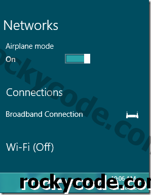 GT erklärt: Was ist Windows 8 Metered Connection und Airplane Mode