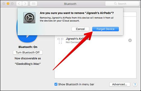 Vérifier la force du signal du périphérique Bluetooth sur Mac