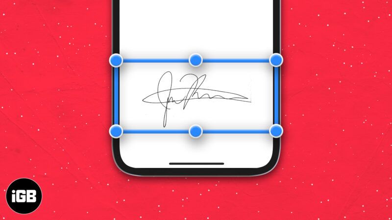 Sådan underskrives et dokument på iPhone, iPad og Mac
