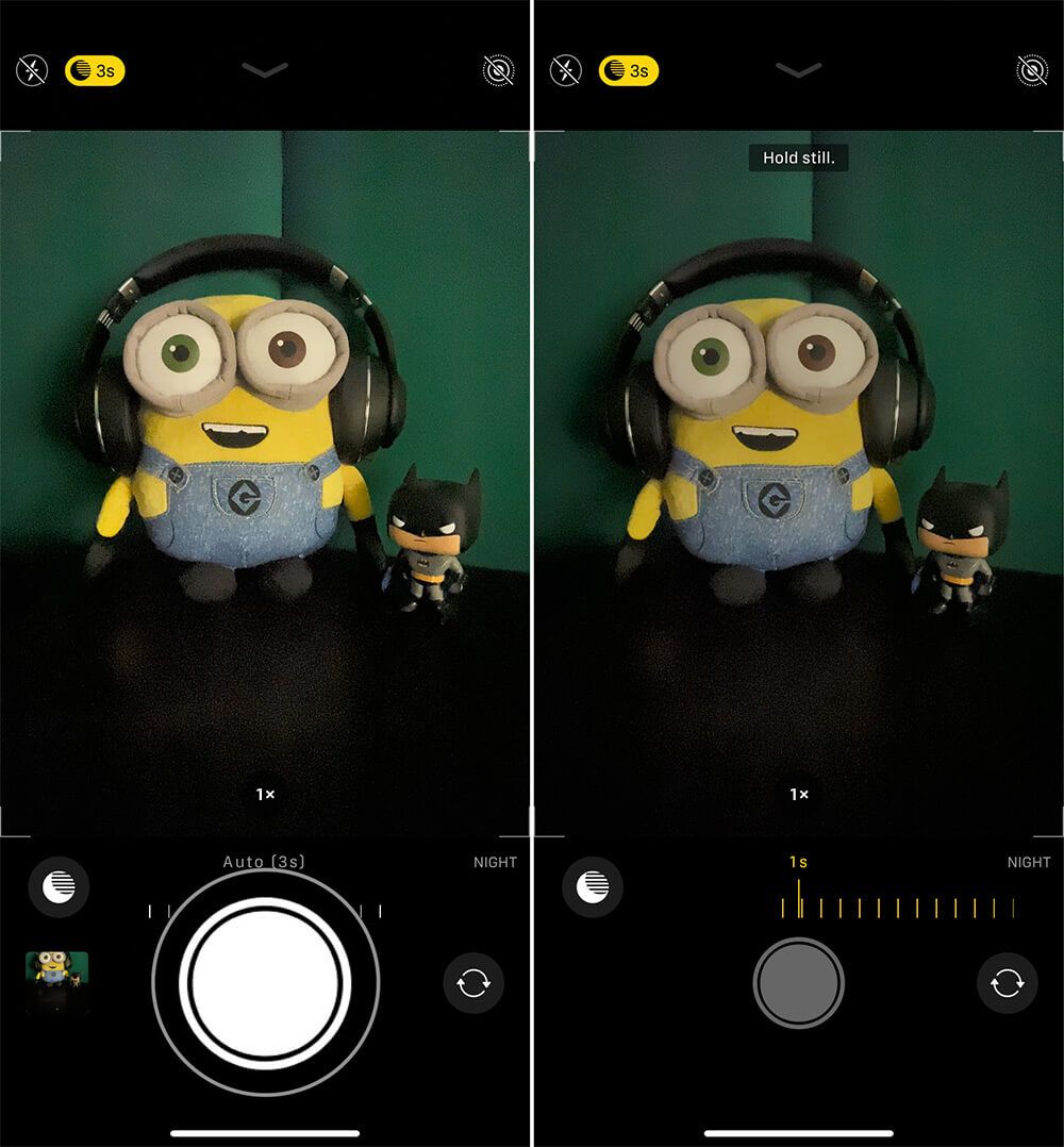 Ta bilder om natten med nattmodus på iPhone 11, 11 Pro og 11 Pro Max