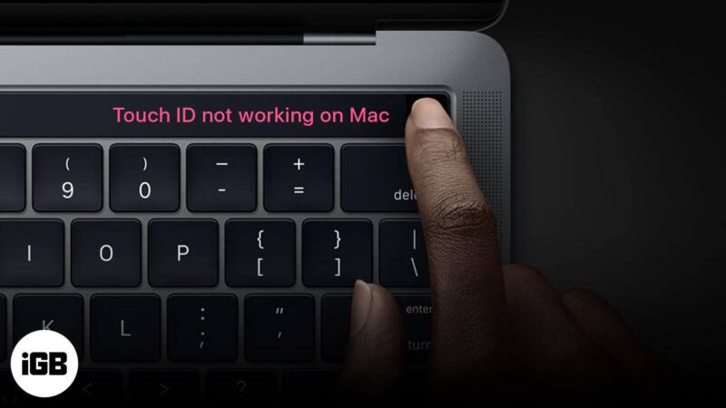 MacBook Pro Touch ID ne deluje? Kako to popraviti!