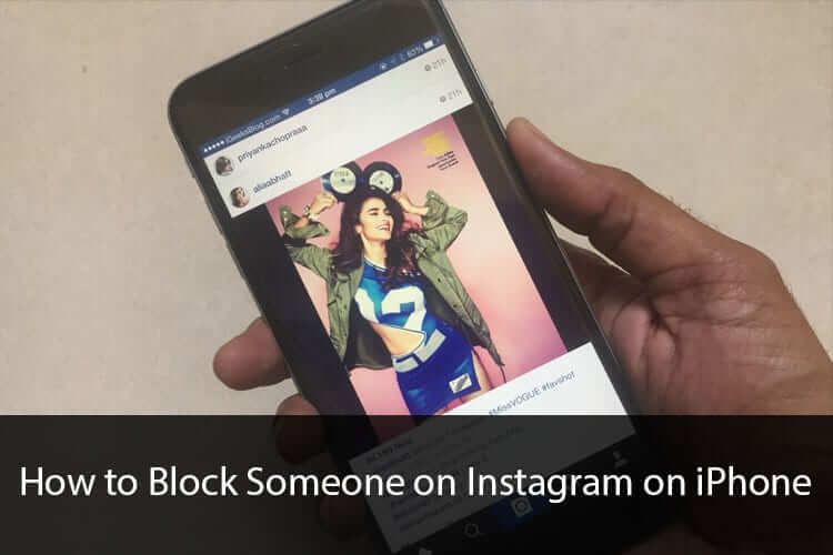 Come bloccare qualcuno su Instagram su iPhone