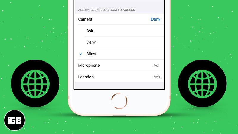 Administrer Safari-nettstedsinnstillinger i iOS 15