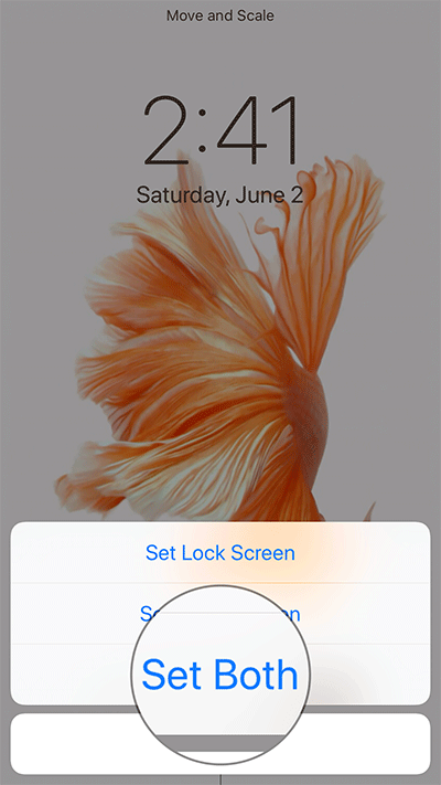 Få tilbake Live Fish Wallpaper i iOS 11 på iPhone