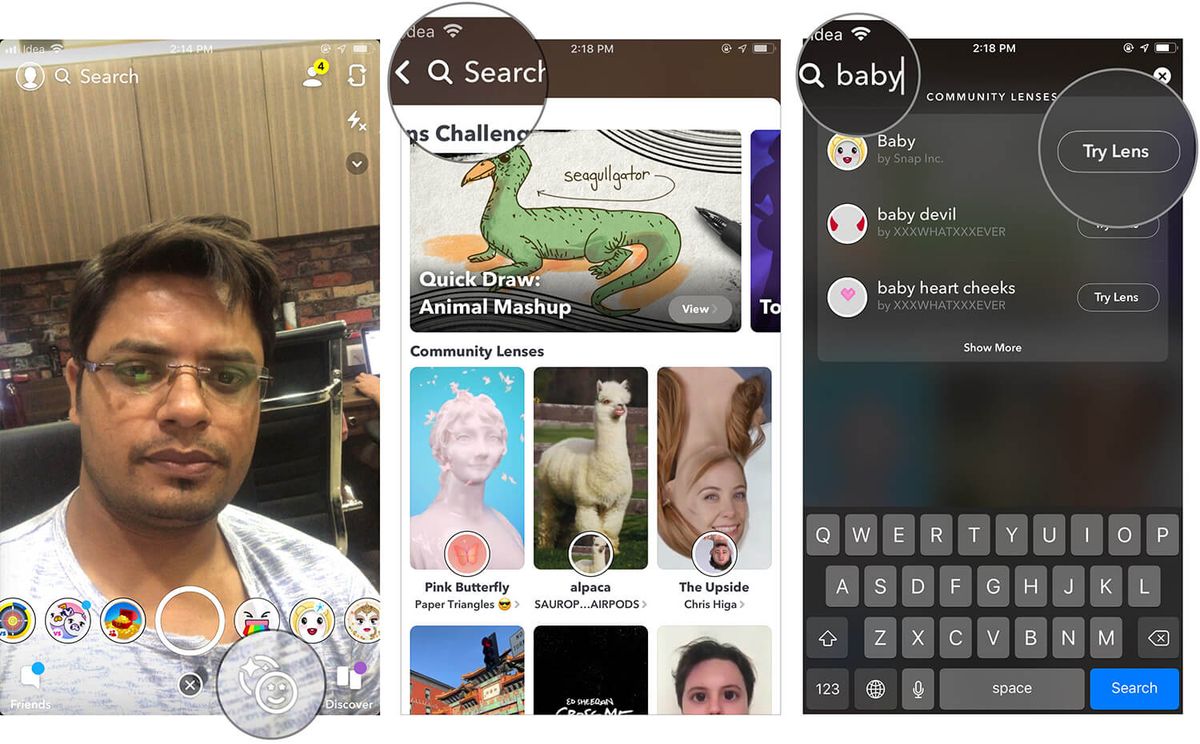 Gaukite „Snapchat“ kūdikio veido filtrą „iPhone“ ar „Android“
