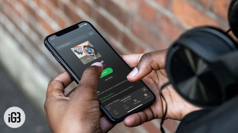 Spotify slutter å spille spor på iPhone og iPad
