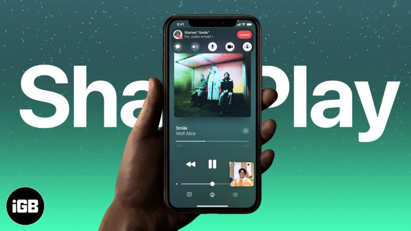 Come usare SharePlay in FaceTime in iOS 15 su iPhone