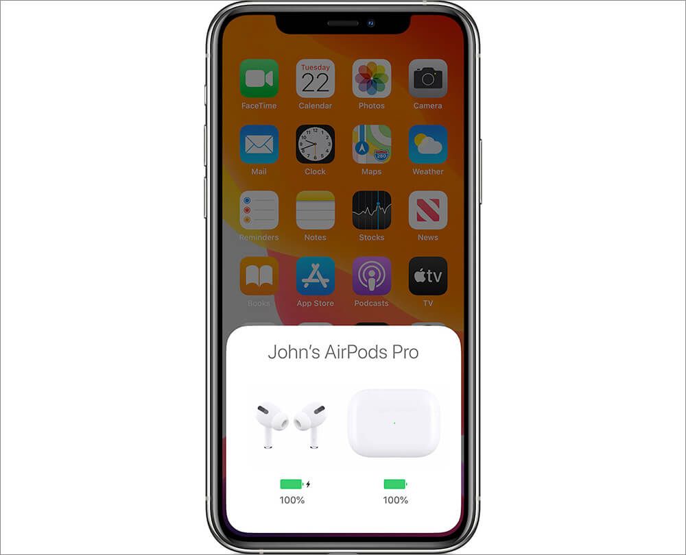 Vėl prijunkite „irAirPods‌ Pro“ su „iPhone“