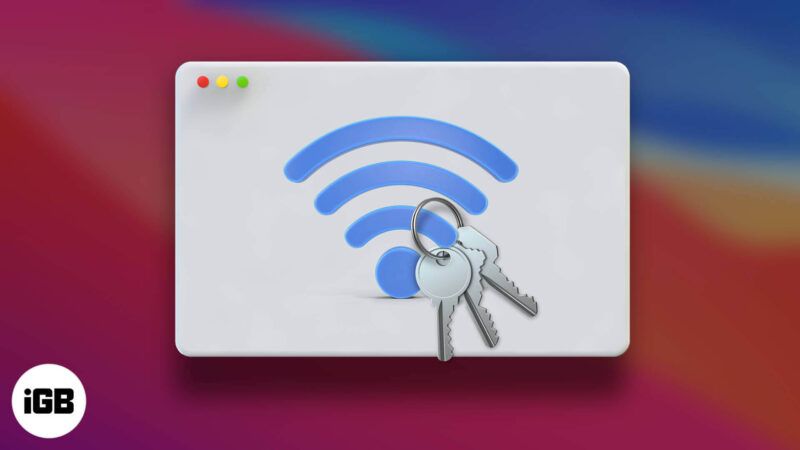 Hvordan finne WiFi-passord på Mac
