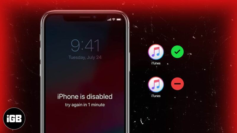 iPhone je onemogućen? Kako to popraviti sa ili bez povezivanja na iTunes