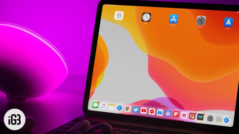 Cómo cambiar el tamaño del icono de iPad en la pantalla de inicio en iPadOS