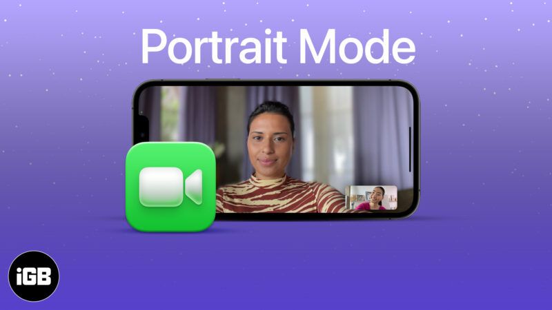 Hvordan sløre bakgrunnen i FaceTime-videosamtaler i iOS 15