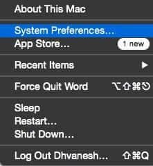 Finn foreldrekontroll på Mac OS X Yosemite