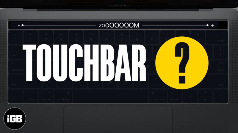 Πώς να ενεργοποιήσετε και να χρησιμοποιήσετε το Touch Bar Zoom στο MacBook Pro