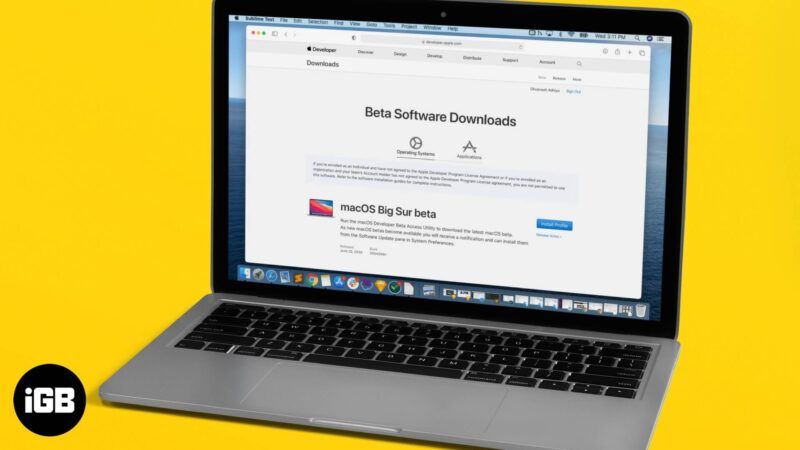 Как да изтеглите macOS Big Sur 11.5 beta 5 на Mac