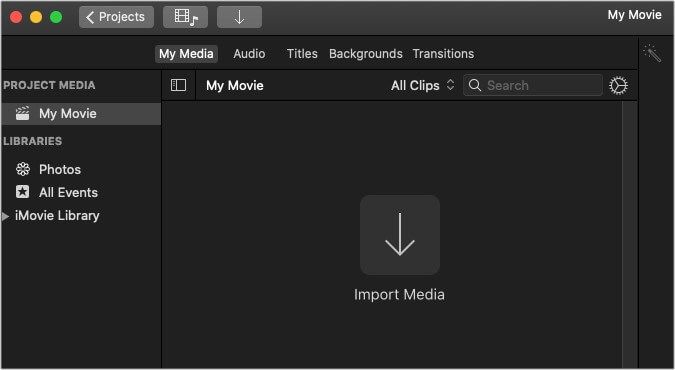 „Mac“ vaizdo įraše naudokite „iMovie“ efektus