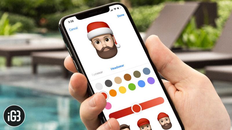 Hvordan legge til Santa Hat til Memoji på iPhone og iPad