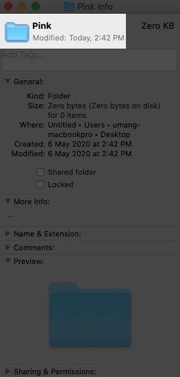 Klikk på Blue Folder icon på Mac