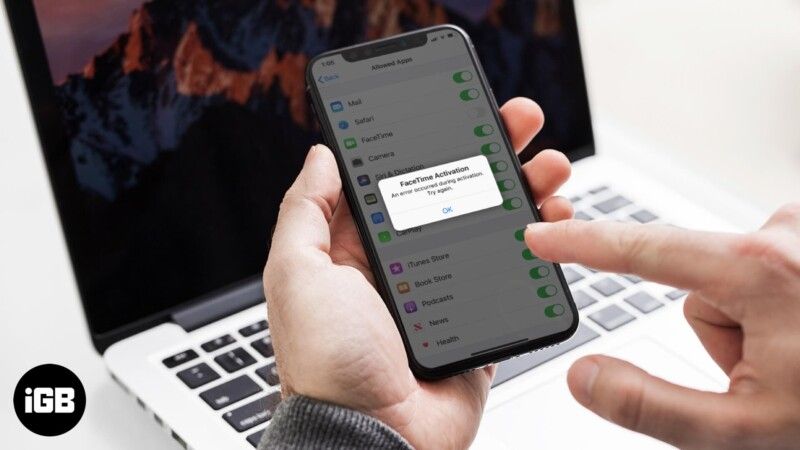 Cómo reparar el error de activación de FaceTime en espera en iPhone