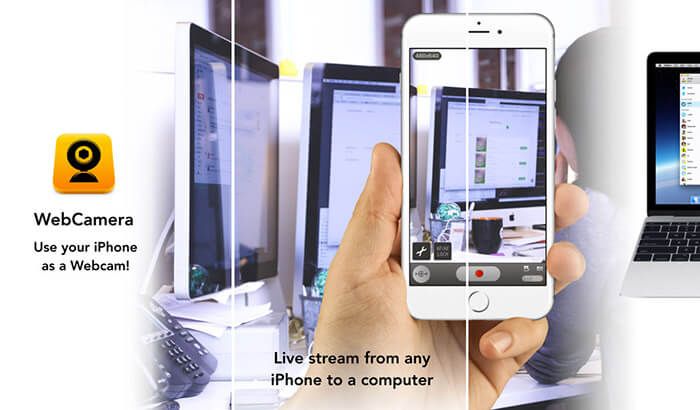 Screenshot der WebCamera iPhone- und iPad-App