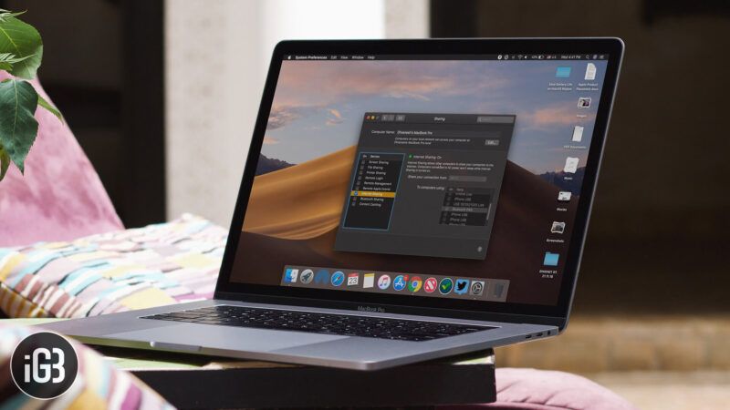 Kaip naudoti „Mac“ „Wi-Fi“ ryšį „iPhone“ ar „iPad“