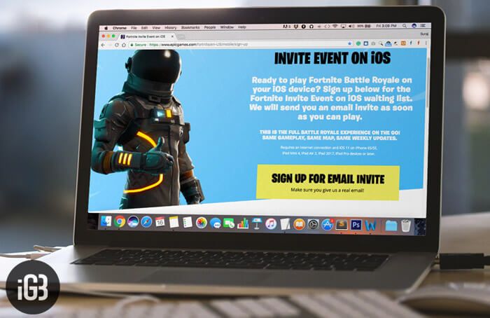 Kaip atsisiųsti „Fortnite Battle Royale“ į „iPhone“ ir „iPad“