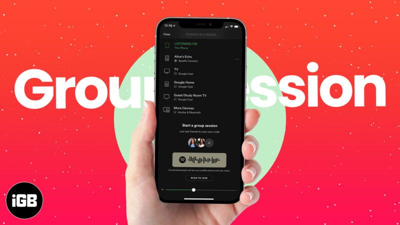 Comment utiliser Spotify Group Session pour diffuser avec votre équipe