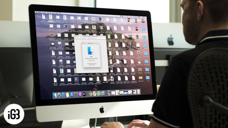 Hvordan endre Finder Dock-ikon på Mac
