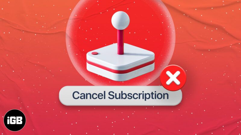 AppleArcadeサブスクリプションをキャンセルする方法