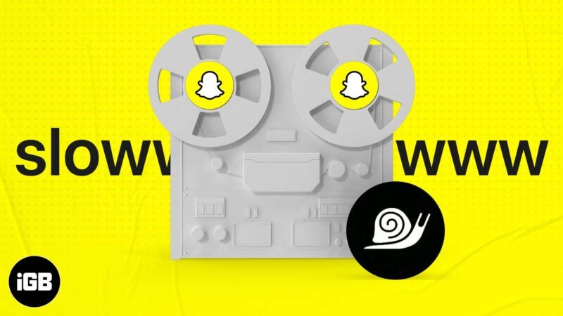 Com desaccelerar un vídeo a Snapchat des de l'iPhone