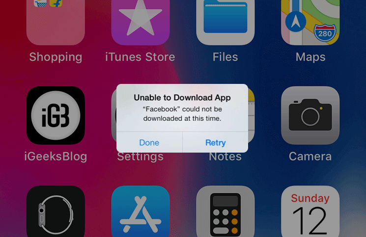 Kan ikke opdatere eller downloade Facebook-appen på iPhone eller iPad: Prøv disse rettelser