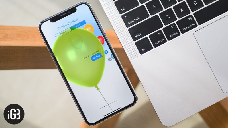iOS 14: come utilizzare gli effetti bolla e schermo in iMessage