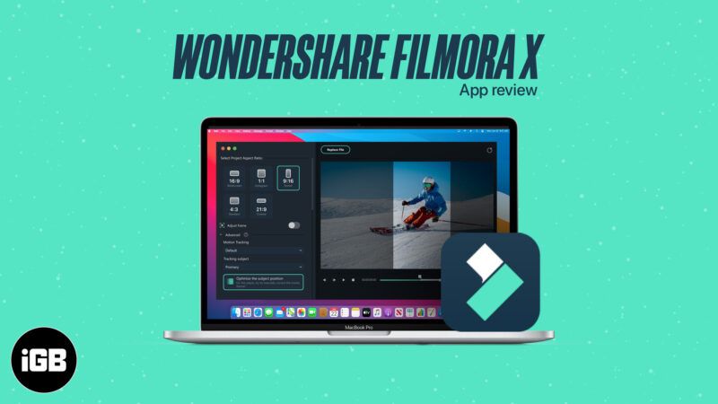 Hvordan bruke Wonerdshare Filmora X på Mac