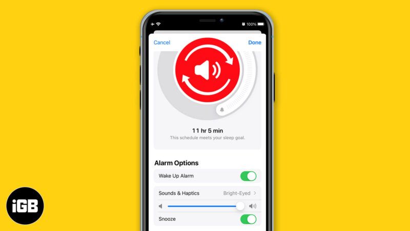 iOS 14: So ändern Sie den Schlafenszeit-Alarmton auf dem iPhone
