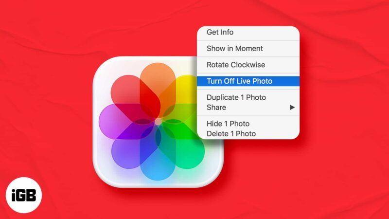 Hvordan endre Live Photos til stillbilder på Mac