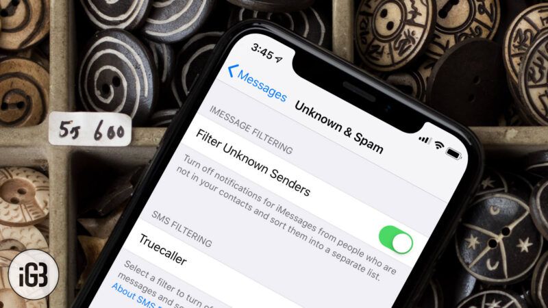 Come disabilitare le notifiche di iMessage da mittenti sconosciuti su iPhone