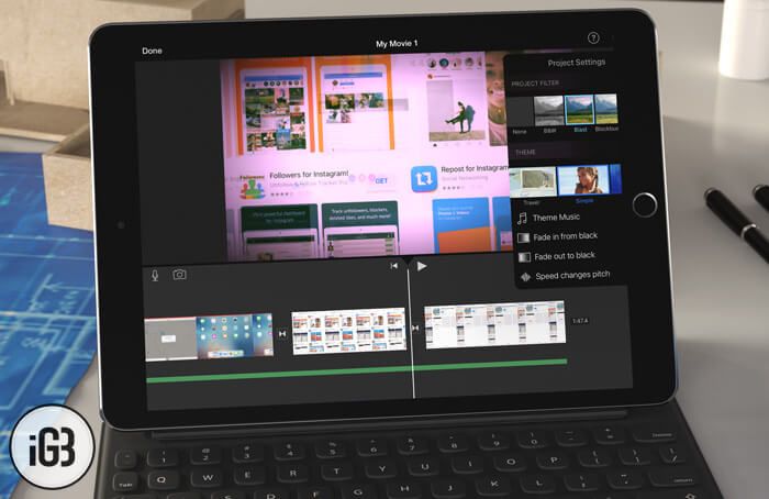Kako stvoriti film pomoću iMovie App na iPadu
