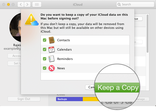 Slå Apple ID på Mac