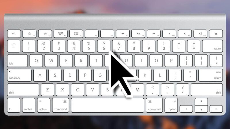 Jak přesunout ukazatel myši pomocí klávesnice na Macu