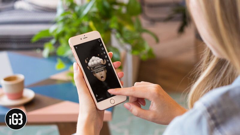 Πώς να χρησιμοποιήσετε και να στείλετε αυτοκόλλητα Memoji στο Snapchat στο iPhone