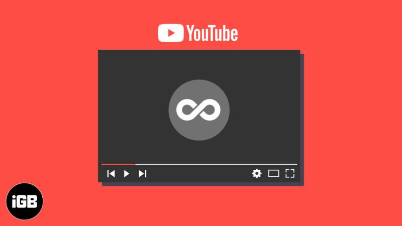 hvordan du sløyfer en youtube-video på iPhone, Android og datamaskin