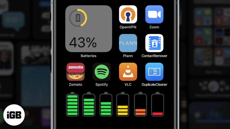 Slik forbedrer du batterilevetiden på iPhone i iOS 14