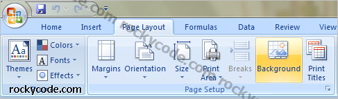 [Kurztipp] Fügen Sie MS Excel Sheets ein Hintergrundbild hinzu