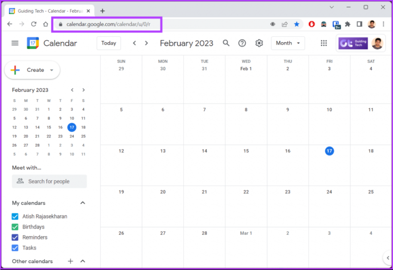   Aneu a Google Calendar al vostre Windows o Mac