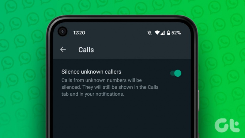 Cómo silenciar llamadas desconocidas en WhatsApp
