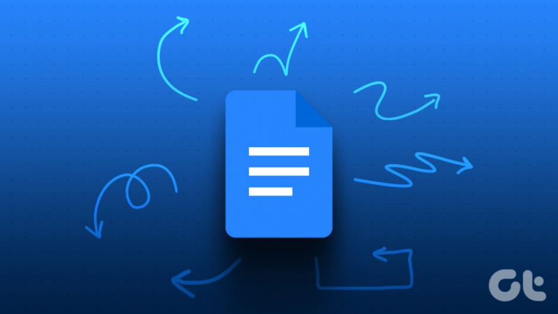 6 façons d'insérer des flèches dans Google Docs