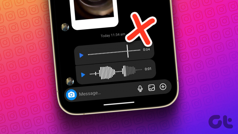 7 bästa korrigeringar för röstmeddelanden som inte spelas upp i Instagram på iPhone