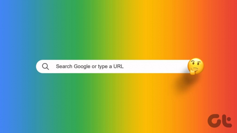 O que é pesquisar no Google ou digitar um URL